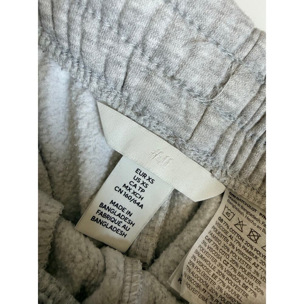 H&M Women's Heather Gray Jogger Sweatpants - Size XS - Picture 6 of 9